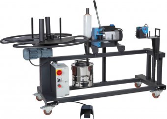 Coiling, measuring and cutting unit SAR 800-Vario 