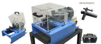 Hose skiving machine RIA 066.2